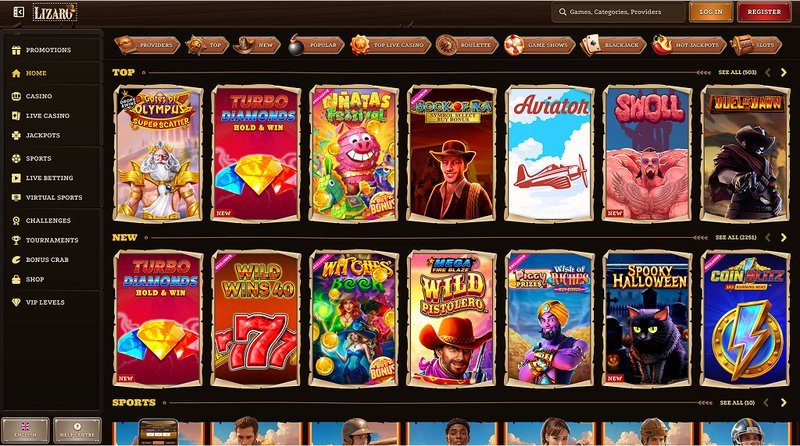 Lizaro casino login in United Kigdom